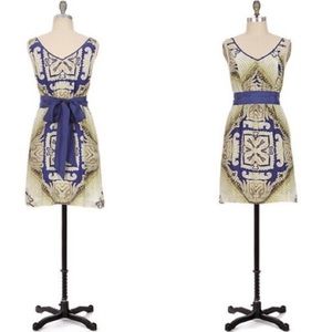 Anthropologie Edme & Essyllte silk dress. Size Small. Excellent condition.